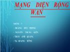 Mạng diện rộng WAN