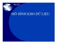 Mô hình kho dữ liệu