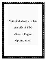 Một số khái niệm cơ bản cần biết về SEO (Search Engine Optimization)
