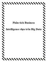 Phân tích Business Intelligence dựa trên Big Data