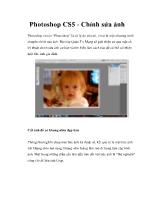 Photoshop CS5 - Chỉnh sửa ảnh