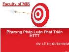 Phương pháp luận phát triển hệ thống thông tin