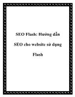 SEO Flash: Hướng dẫn SEO cho website sử dụng Flash