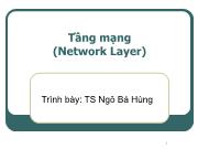 Tầng mạng (Network Layer) - Ngô Bá Hùng
