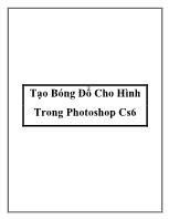 Tạo bóng đổ cho hình trong photoshop CS6