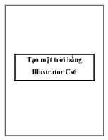 Tạo mặt trời bằng Illustrator Cs6