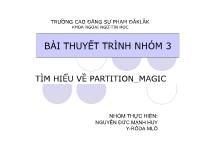 Tìm hiểu về partition_magic