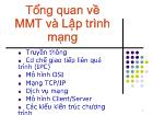 Tổng quan về Mạng máy tính và Lập trình mạng