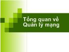 Tổng quan về Quản lý mạng