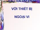 Vào ra dữ liệu với thiết bị ngoại vi