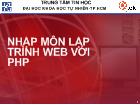 Bài 1: Tổng quan lập trình PHP