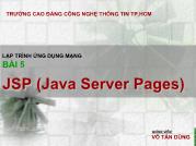 Bài 5 JSP (Java Server Pages)