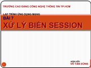 Bài 7 Xử lý biến session