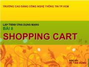 Bài 8 Shopping Cart