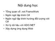 Bài giảng C và ứng dụng