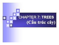 Chapter 7: Trees (Cấu trúc cây)