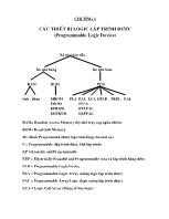 Chương 1 Các thiết bị logic lập trình được (programmable logic device)