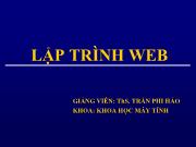 Chương 1: Giới thiệu HTML form và web server