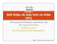 Chương 1 Giới thiệu về máy tính cá nhân (PC)