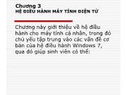 Chương 3 Hệ điều hành máy tính điện tử