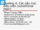 Chương 4. Các cấu trúc điều kiện (conditional logic)