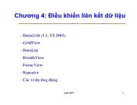 Chương 4: Điều khiển liên kết dữ liệu