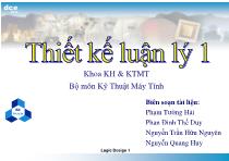 Chương 4 Linh kiện mạch tuần tự