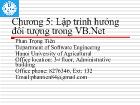 Chương 5: Lập trình hướng đối tượng trong VB.Net