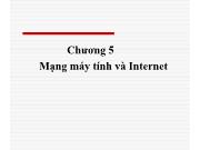 Chương 5 Mạng máy tính và Internet