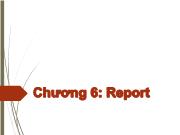 Chương 6: Report