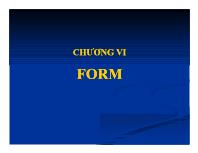 Chương VI Form