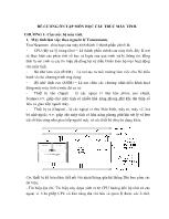 Đề cương ôn tập môn học cấu trúc máy tính
