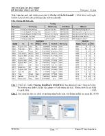 Đề thi học phần Access Số 1
