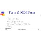 Form & MDI Form