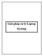 Giải pháp xử lý Laptop bị nóng