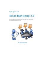 Làm quen v ới Email Marketing 2.0