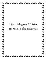 Lập trình game 2D trên HTML5, Phần 4: Sprites