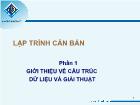 Phần 1 Giới thiệu về cấu trúc dữ liệu và giải thuật