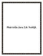 Phát triển Java 2.0: NoSQL