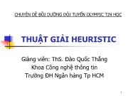 Thuật giải Heuristic