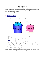 Tự học java