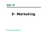 Bài 10 E- Marketing