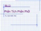 Bài 12 Phân tích phân phối