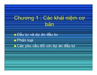Bia giảng Dự án đầu tư