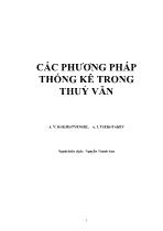 Các phương pháp thống kê trong thuỷ văn