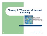 Chương 1: Tổng quan về internet marketing