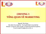 Chương 1 Tổng quan về marketing