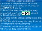 Chương 14. Hạt và khối hạt