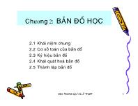 Chương 2: Bản đồ học