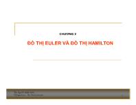 Chương 2 Đồ thị Euler và đồ thị Hamilton